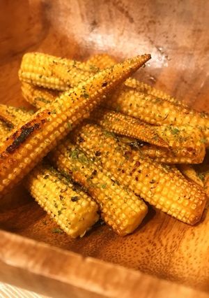 ヤングコーンのバター醤油炒め-レシピのメイン写真