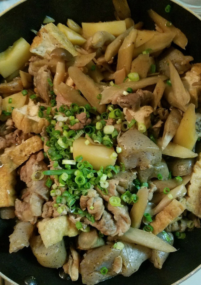 根菜と豚肉ときのこの煮物-レシピのメイン写真