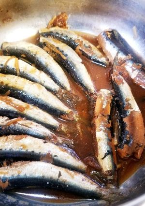 圧力鍋 de イワシの梅煮-レシピのメイン写真