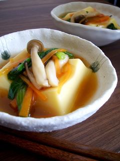 卵豆腐のお野菜あんかけ-レシピのメイン写真