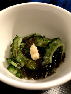 余り野菜シリーズ_ゴーヤのもずく和え-レシピのメイン写真