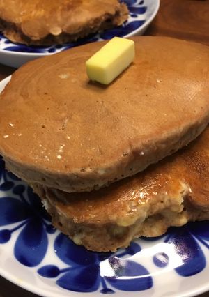 ふっくらミロ入りホットケーキ-レシピのメイン写真