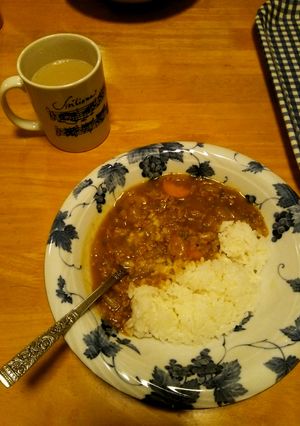 硬いオクラのカレー-レシピのメイン写真