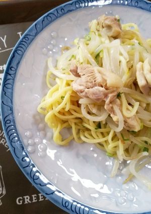 クィーンクック☆鶏もも肉の塩焼きそば-レシピのメイン写真