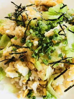 シンプル★玉子レタスチャーハン-レシピのメイン写真
