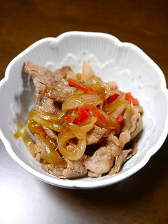 簡単小鉢!生姜が効いた牛丼の素-レシピのメイン写真