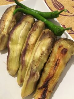 フライパンで簡単に焼きナス-レシピのメイン写真