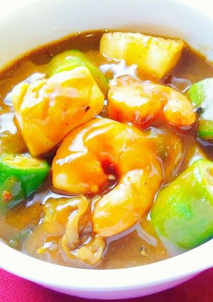 オクラのシーフードカレー-レシピのメイン写真