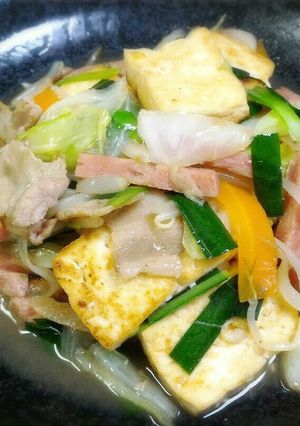 野菜たっぷり沖縄の味♪豆腐チャンプルー-レシピのメイン写真