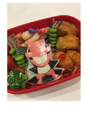 のりとチーズで☆ルパンレンジャー-レシピのメイン写真