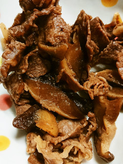 牛肉としいたけの甘辛煮-レシピのメイン写真