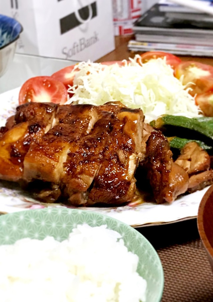 厚切り！鶏ももの照り焼き♡-レシピのメイン写真
