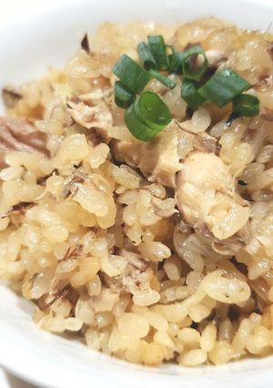 簡単♥さば水煮缶で炊き込みご飯♪-レシピのメイン写真