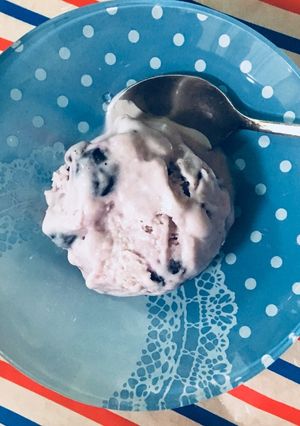 豆乳&ブルーベリーのフローズンヨーグルト-レシピのメイン写真