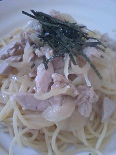 手作りツナの和風パスタ-レシピのメイン写真