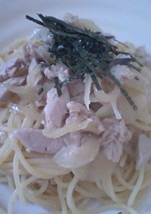 手作りツナの和風パスタ-レシピのメイン写真