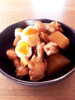 炊飯器で簡単!鶏手羽元と大根のトロトロ煮-レシピのメイン写真