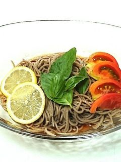 冷やしナポリ イタリア風ぶっかけ蕎麦-レシピのメイン写真