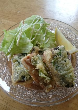 鰯の大葉天ぷら-レシピのメイン写真