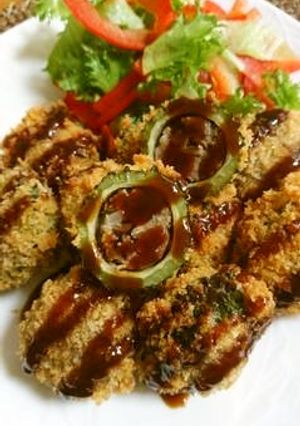 肉詰めゴーヤフライ-レシピのメイン写真