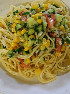 夏野菜の冷たいパスタ-レシピのメイン写真