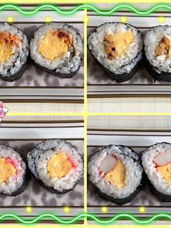少量のお弁当用〜海苔巻レシピ〜(^^)v-レシピのメイン写真