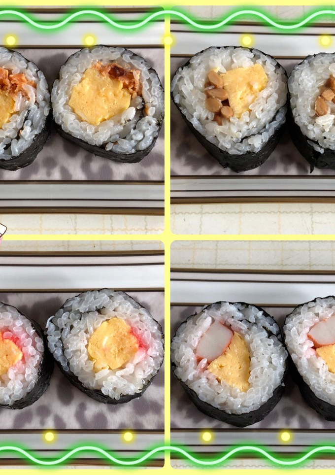 少量のお弁当用〜海苔巻レシピ〜(^^)v-レシピのメイン写真