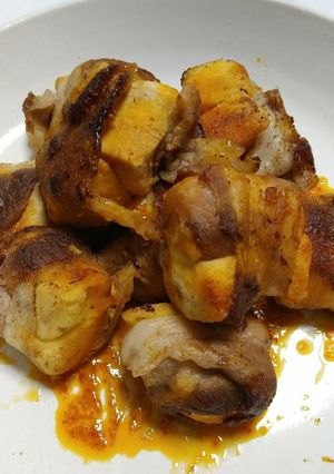 高野豆腐の肉巻きピリ辛ソース-レシピのメイン写真