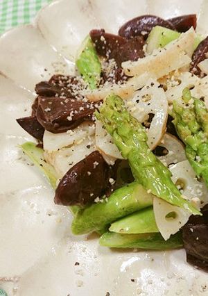 生木耳と野菜のレモンペパーミックスサラダ-レシピのメイン写真
