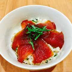 ウチのマグロ丼-レシピのメイン写真