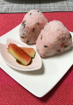 夏バテ、熱中症予防★おにぎり★-レシピのメイン写真