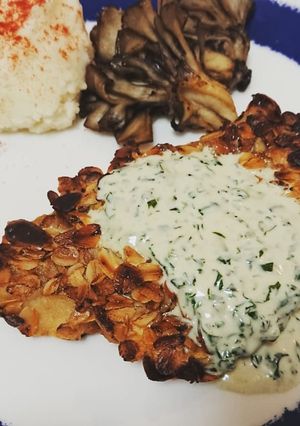 鯛のシリアルフリット☆バジルクリーム添え-レシピのメイン写真