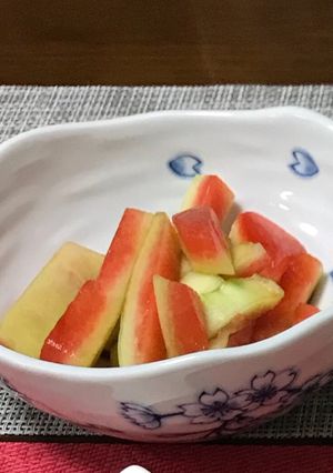スイカの漬物-レシピのメイン写真