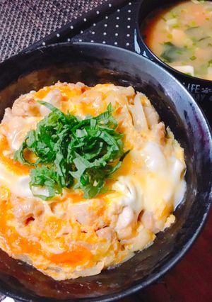 ふわとろ玉子の親子丼-レシピのメイン写真