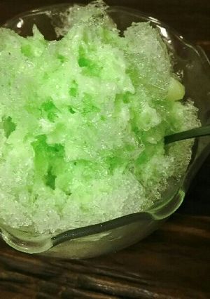 本物のメロンで!メロンかき氷!-レシピのメイン写真