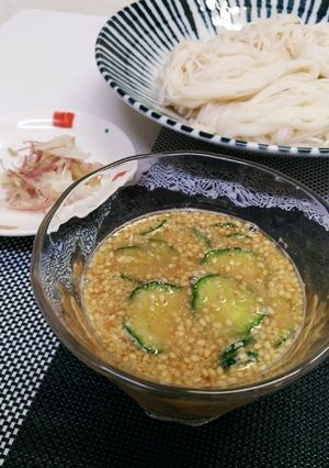 夏の定番！　そうめんに冷や汁-レシピのメイン写真