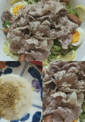 冷やし豚しゃぶ(血管ダイエット1271)-レシピのメイン写真