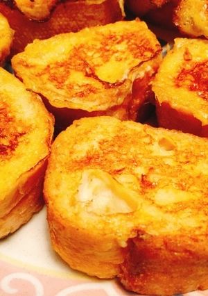 フランスパンdeフレンチトースト-レシピのメイン写真
