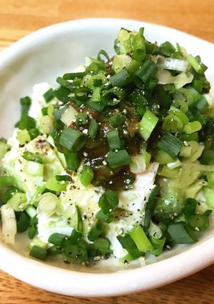 ★クリームチーズの青唐辛子味噌添え★-レシピのメイン写真