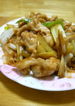 豚とねぎのオイスターソース炒め-レシピのメイン写真