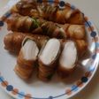 はんぺんの豚バラ肉巻き
