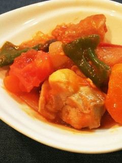鶏もも肉の野菜たっぷりトマト煮込み★-レシピのメイン写真