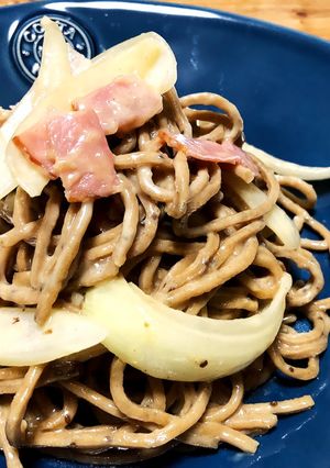 ベースパスタ カルボナーラ-レシピのメイン写真