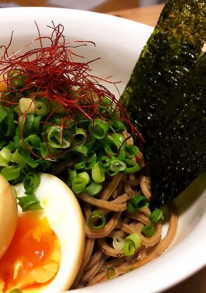 ベースパスタ油そば-レシピのメイン写真