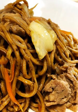ベースパスタ焼きそば-レシピのメイン写真