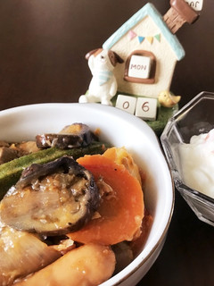 夏野菜たっぷりアヒージョ☆。.:*・゜-レシピのメイン写真