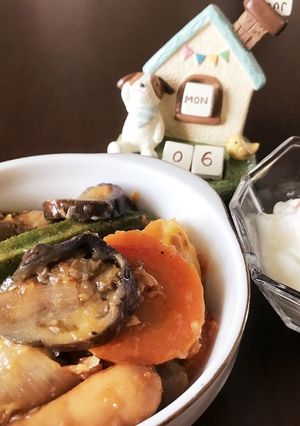 夏野菜たっぷりアヒージョ☆。.:＊・゜-レシピのメイン写真