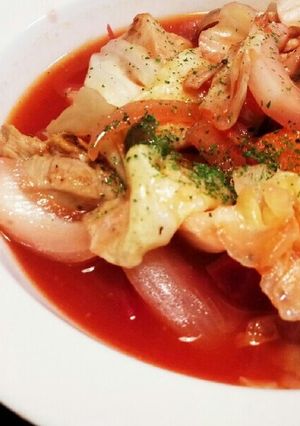 ビーツ入り♪鶏もも肉のトマト煮-レシピのメイン写真