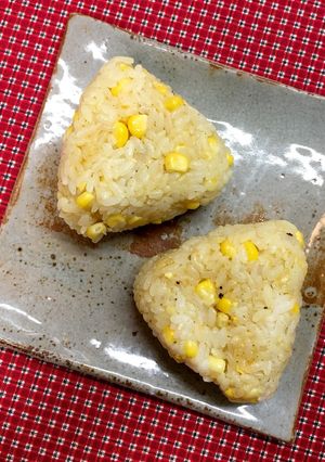 カレー風味コーンおにぎり-レシピのメイン写真
