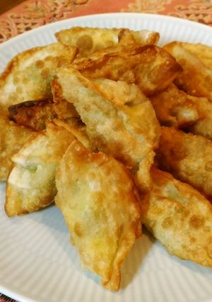 ビールが進む！アボカドとチーズの揚げ餃子-レシピのメイン写真